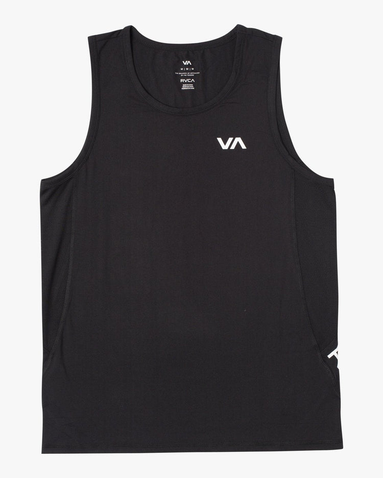 Sport Vent Tank Top - Black