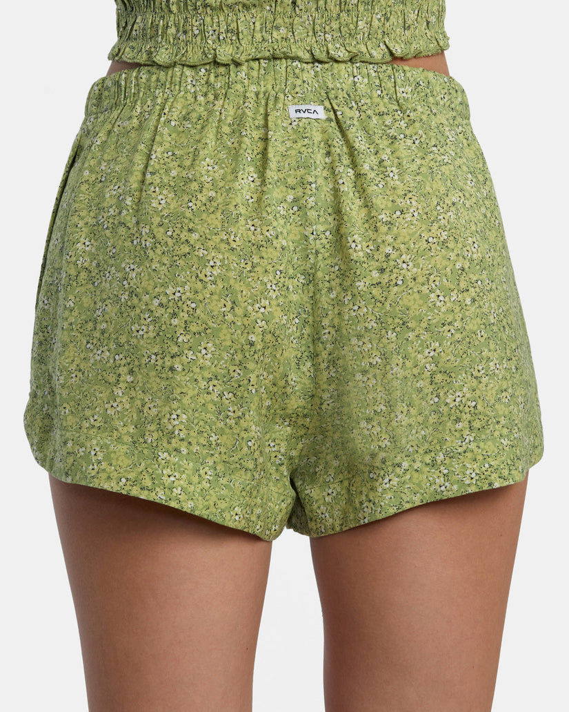 New Yume Drawcord Shorts - Fern