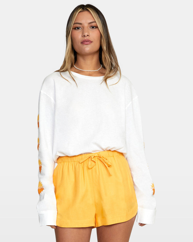 New Yume Drawcord Shorts - Marigold