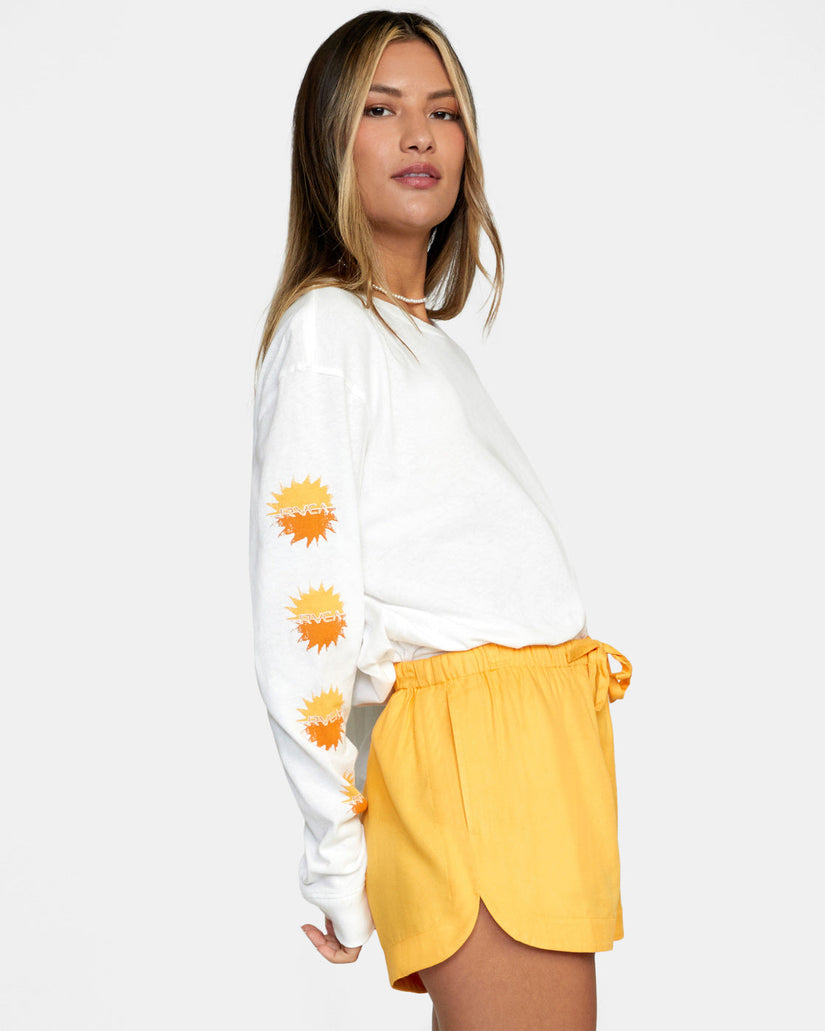 New Yume Drawcord Shorts - Marigold