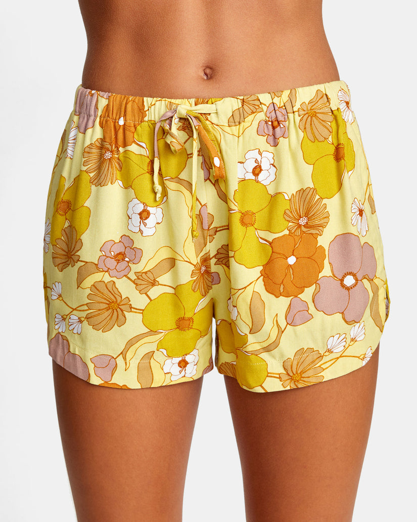 New Yume Drawcord Shorts - Mellow Yellow