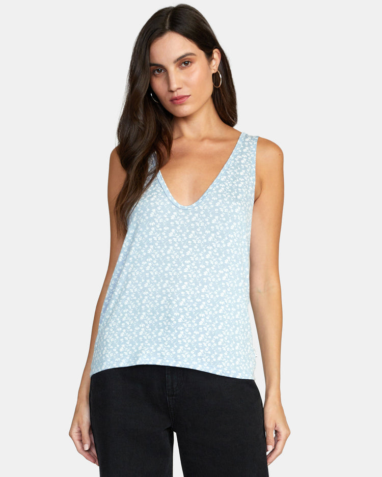 Minted Tank Top - Skyway