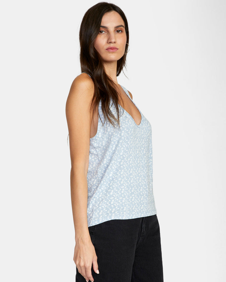 Minted Tank Top - Skyway