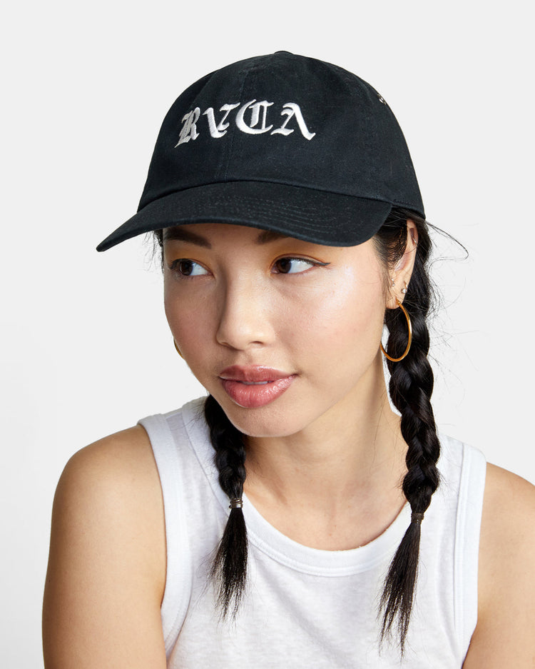 Staple Dad Hat - RVCA Black